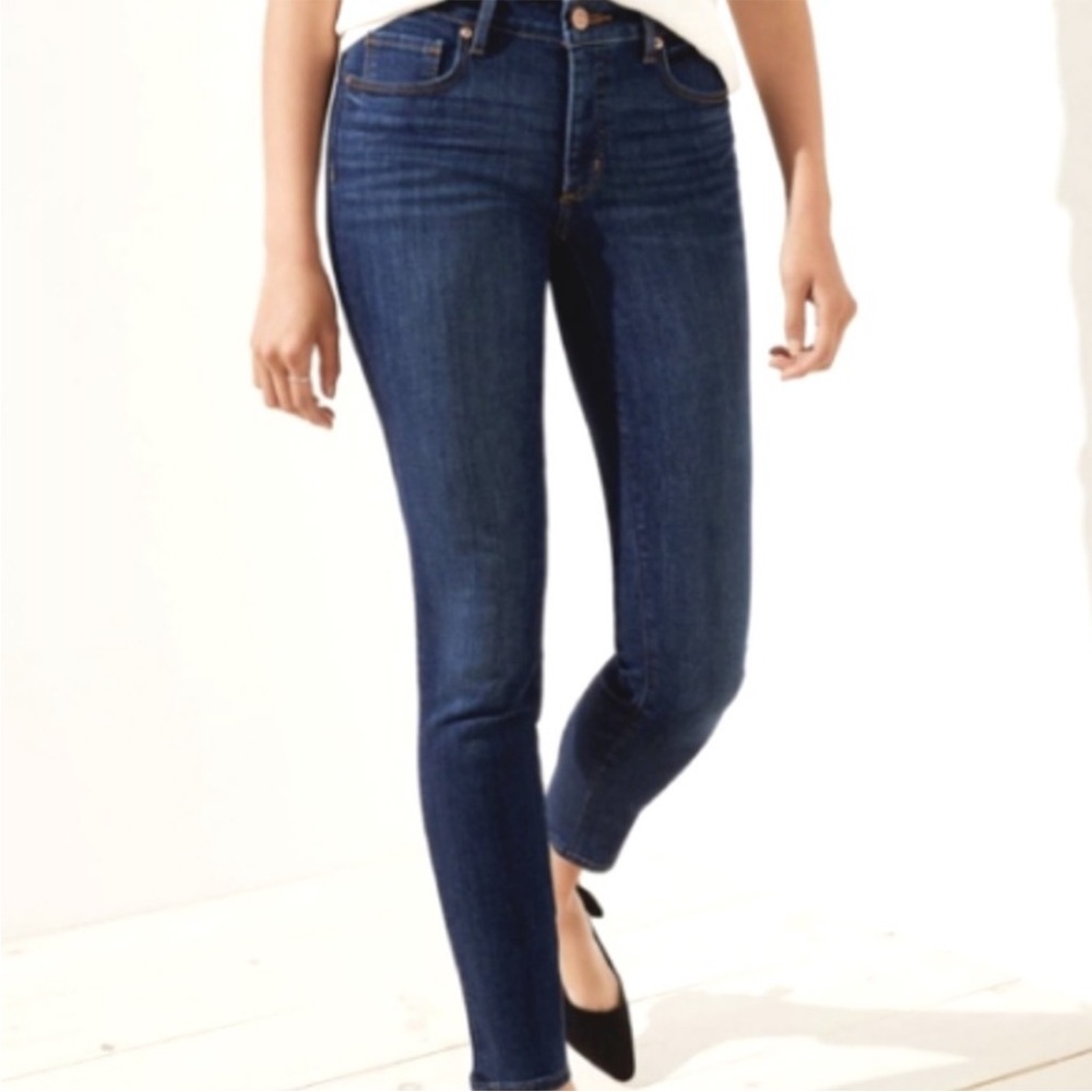 Ann Taylor Loft Curvy Skinny Jeans Size 27/4